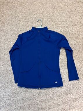 Under Armour Deep Blue Full-Zip Performance Jacket